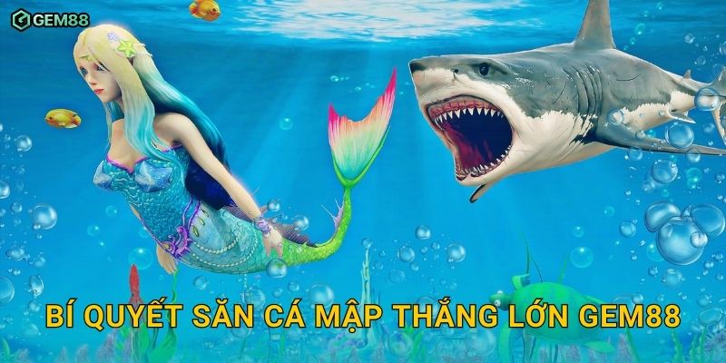 Cá Mập Cuồng Nộ GEM88 – Trò chơi bắn cá đầy kịch tính 3 Bí quyết săn cá mập thắng lớn GEM88