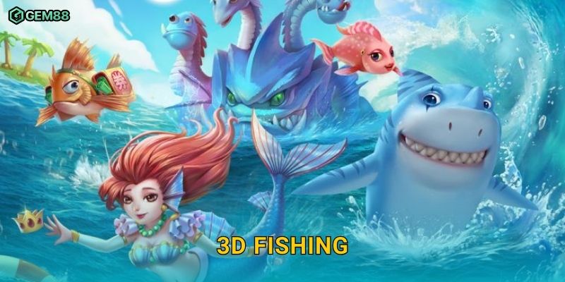 3D Fishing GEM88 – Trải nghiệm bắn cá chân thực với đồ họa đỉnh cao 1 3D Fishing GEM88 – Trải nghiệm bắn cá chân thực với đồ họa đỉnh cao