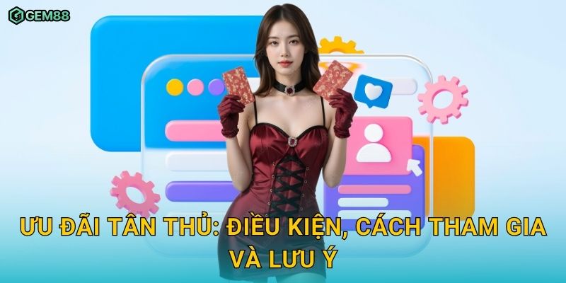 Đăng ký tài khoản mới nhanh chóng, an toàn nhận ưu đãi GEM88 3 Ưu đãi tân thủ: điều kiện, cách tham gia và lưu ý